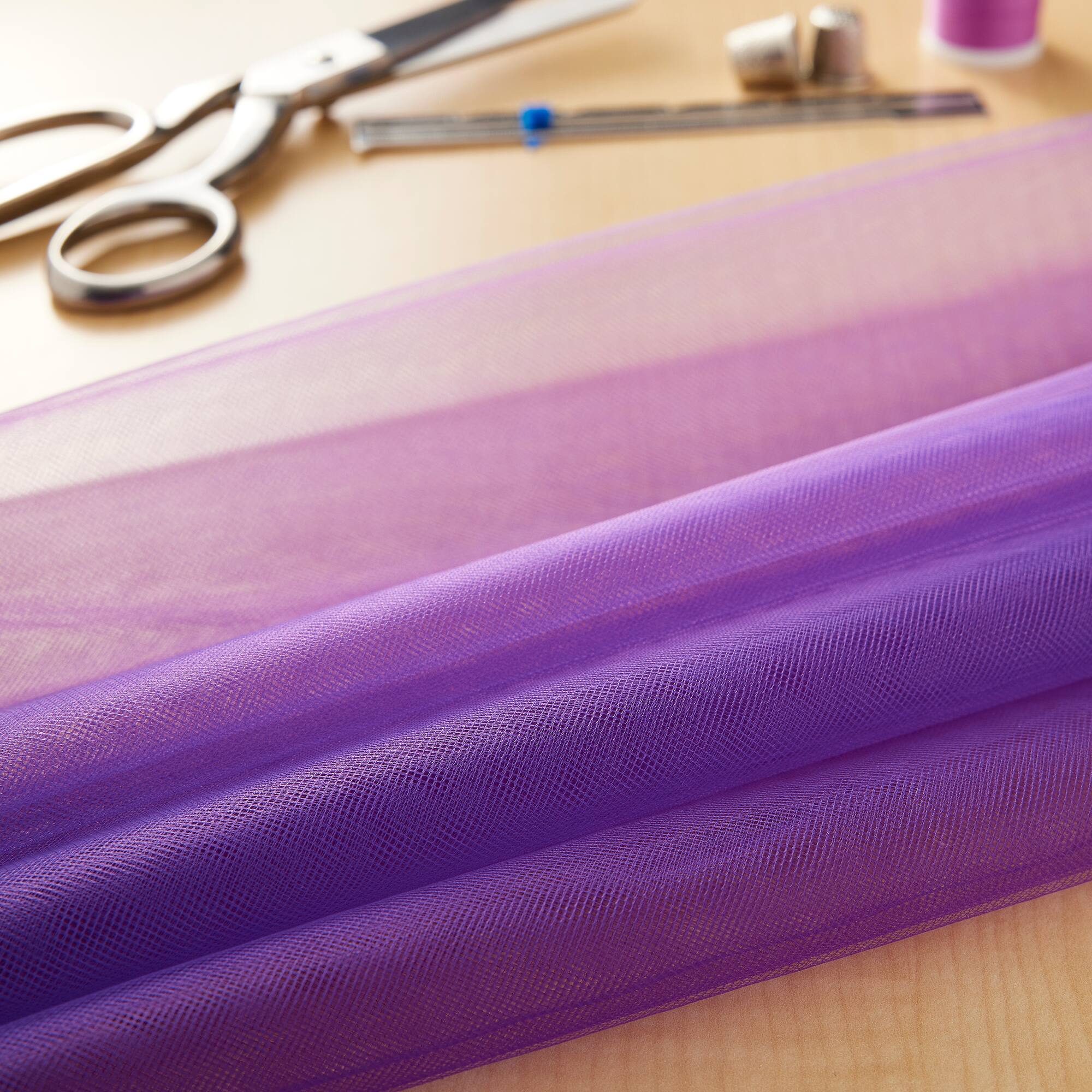 Wyla Pansy Matte Tulle